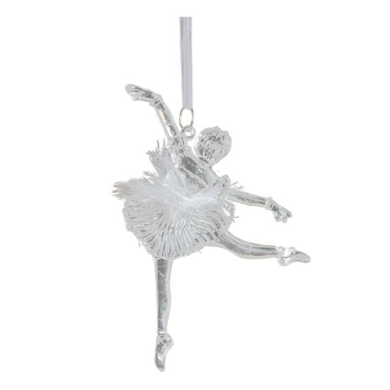 Кристально чистый рождественский орнамент Сверкающее дерево/балерина/бант/звезда Рождественское подвесное украшение для спальни, гостиной, фермерского дома, праздничного домашнего декора