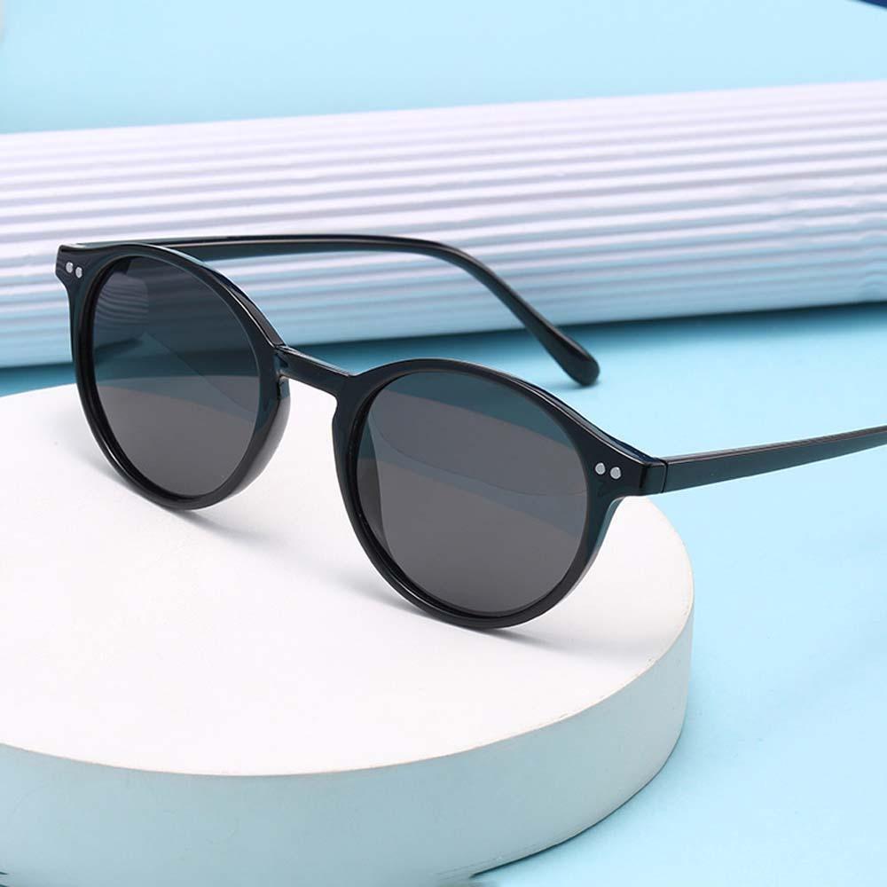 PC Unisex Sunnies TR Anti-UV Glasses Catwalk Retro HD Sunglasses Outdoor