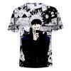 Summer Round Neck 3D Japanese Anime Jujutsu Kaisen Gojo Printed Top Fashionable Casual Short Sleeved Children's Boy T-shirts