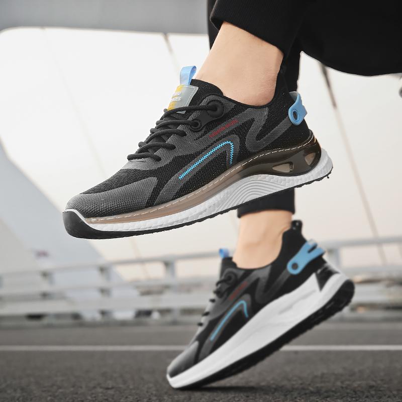 Модные мужские баскетбольные кроссовки с амортизацией, дышащие, кроссовки для тренировок, занятий спортом, спортзала, повседневная нескользящая обувь, легкие кроссовки