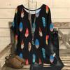Feather T-Shirt for Women Summer Short Sleeve Top Shirt Fashion O-Neck Pullover T-Shirt Streetwear Harajuku Plus Size Casual New