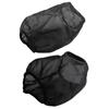 Универсальный автомобильный защитный чехол для воздушного фильтра, водостойкий, маслостойкий, пылезащитный для цилиндрических фильтров с высоким расходом воздуха, черный