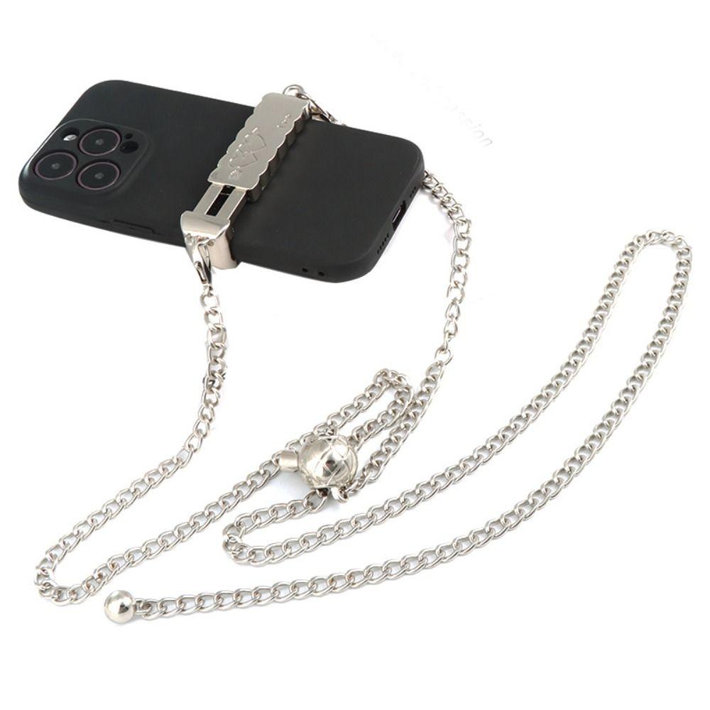 Hanging Chain Crossbody Chain Stand Anti-loss Back Clip Holder Crossbody Lanyard Phone Bag
