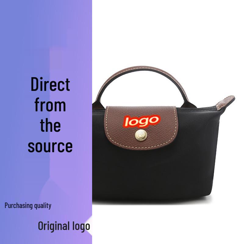 Нейлоновая сумка через плечо для пельменей с инкрустацией в виде дракона и карманом для телефона