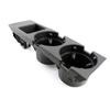 New Double Hole Car Styling Front Center Console Storage Box Coin + Cup Holder For BMW E46 Series 1999-2006 51168217953