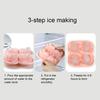 Penguin Shape Ice Tray Mold Non-stick Reusable Ice Cubes Silicone Whiskey Ice Penguin Mold Kitchen Accessory