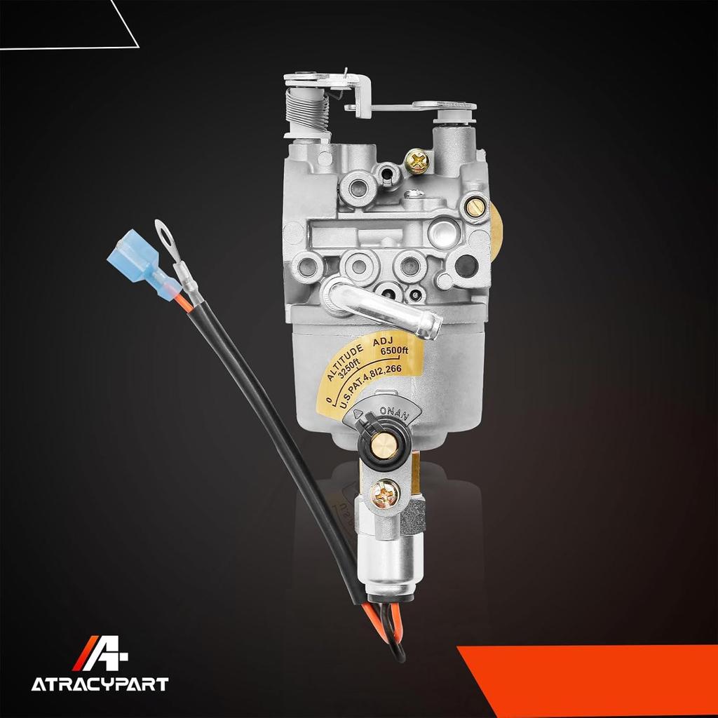 Carburetor Carb With Gaskets For Onan Cumm Generator & Microquiet 4000-Watt 4KYFA26100 4KYFA26100P 4KYFA26100K Replace# A042P619, A041D736, 146-0785