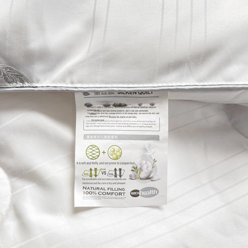 Роскошное одеяло из хлопково-шелкового волокна: Круглогодичный комфорт