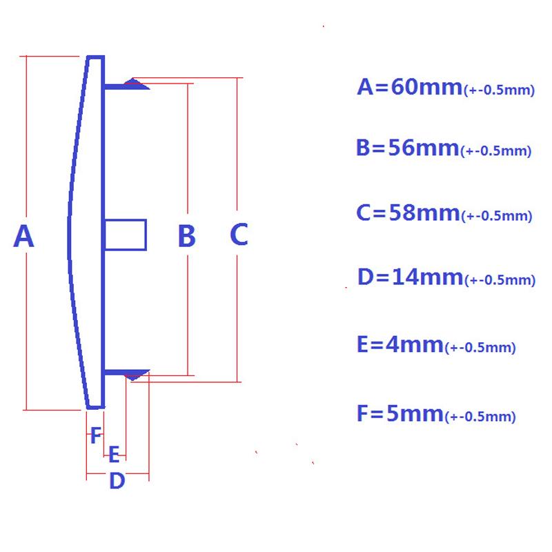 4 шт./лот 60 мм ABS Крышка центра ступицы колеса автомобиля Черный Серебристый Белый Медный Крышка от пыли для автомобильных дисков Колпаки Крышка центра ступицы