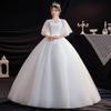 Elegant Female Thin White Wedding Dress Women Dress Wedding Fashionable Clothes