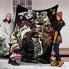 JoJo's Bizarre Adventure1 printed throw blanket—lightweight,soft,warm;versatile blanket for all seasons—perfect as &air-conditioning throw,nap blanket