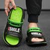 2024 Men's Outdoor Sandals Slippers Beach Comfortable Soft Sole Slide Clogs Casual Shoes Men Women Beach Sandals Big Size 46 47