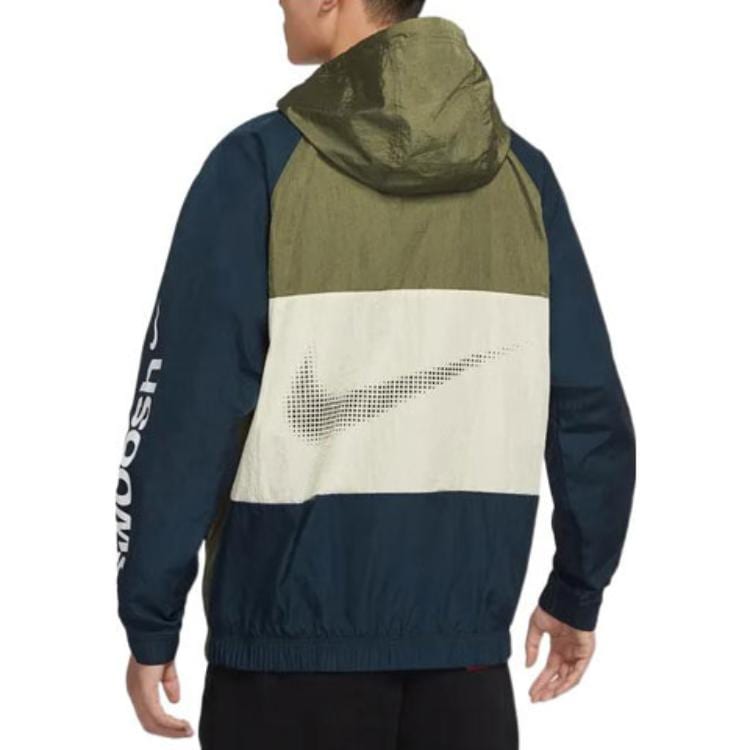 Nike Спортивная куртка Весенняя мужская Оливково-зеленая DX6311-222
