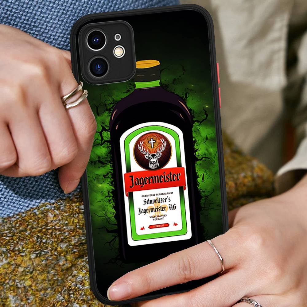 Hot J-JaegermeisterS Phone Case For iPhone 16 15 14 11 12 13 Pro Max Plus 12 XS Max Back Cover Matte Case