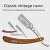 Old-Fashioned Manual Razor Holder & Trimmer for Hair, Shaving, Eyebrows, and Beauty Salon Use