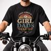 Proud Member of Girl Dads Club Tee, Vintage Retro Style T-Shirt, Funny Father Gift