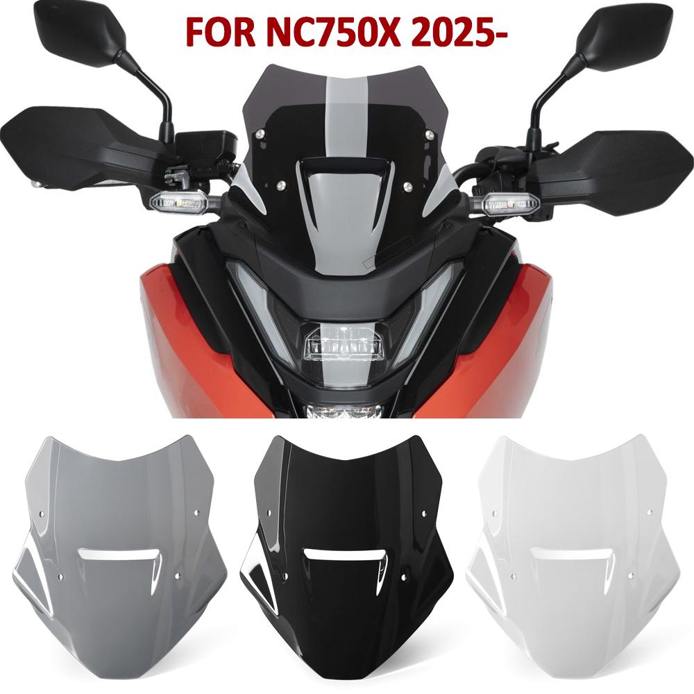 Новые аксессуары для мотоцикла Ветровое стекло Ветрозащита Для Honda NC 750X NC750X NC 750 X 2025 2026 Ветрозащитный экран Защитная пленка Детали