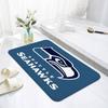 S-Seattle Seahawks Carpet Bathroom Anti-slip Mat Door Mat Home Decoration Mat Entrance Door Mat Scratch-resistant Door Mat