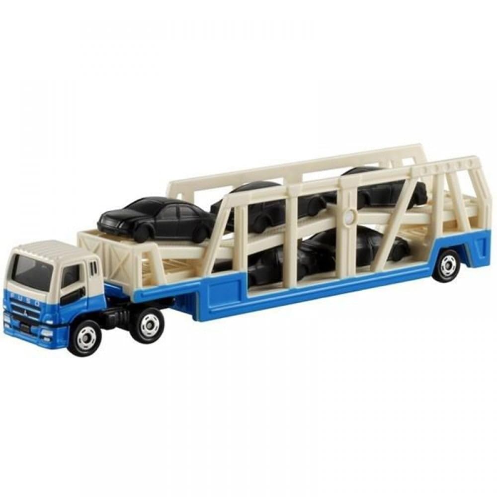 Takara Tomy Tomica Длинный тип №. 131 Миниатюрная игрушечная модель грузовика Mitsubishi Fuso Super Great Carrier, для детей от 3 лет