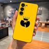 Чехол для телефона бренда W-Wu Tang для Samsung S26 S24 Ultra S25 S23 Fe S22 S20 S21 Plus A16 A54 A34 A53 Задняя крышка