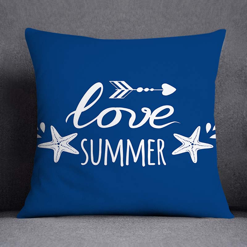 Синяя Русалка Сейлор Морская пехота, украшение для дома, наволочка, квадратная наволочка, украшение для дома и офиса, наволочка