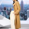 FILA Coats Women's Khaki Lapel Moderate (Unisex) Coats F11W112704F LK