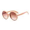 Luxury Brand Designer Round Sunglasses for Women Men  Vintage Fashion Sun Glasses Trendy Punk Oversized Big Frame Shades