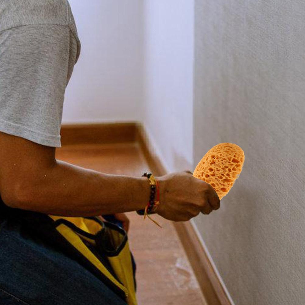 4Pcs Drywall Textured Sponge for Wall Repair Painting Cleaning Ceiling Texture Tool Knockdown Texture Sponge Versatile