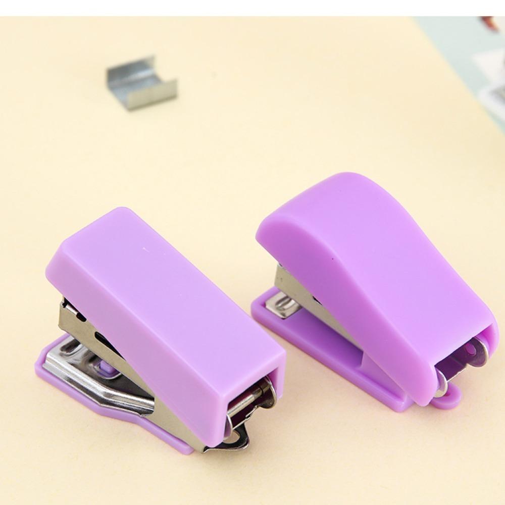 ABS Mini Stapler Metal Small Paper Stapler New Stationery
