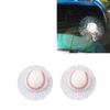 Simulation Baseball Ball Hit Crack Decal Sticker Universal Car Body Windshield