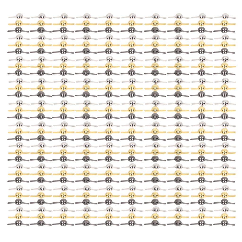 300 шт. 10 мм мини-гвоздики серебряные золотые серебряно-серые круглые латунные металлические бумажные крепежи-гвоздики для самостоятельного изготовления