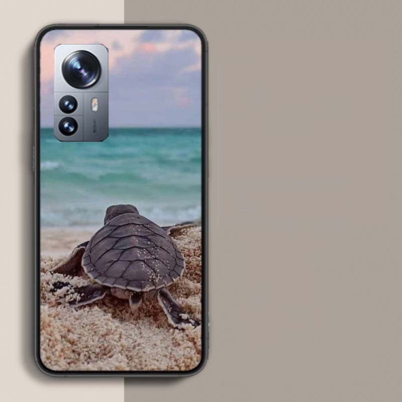 Чехол для телефона «Маленькая черепаха ползет к морю» для Redmi Note 13 Pro Plus 14 Pro+ 12S 12 11S 11T 11E 11 10S 10 9S 9 Xiaomi