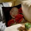 Cushion Cover Washed Linen Soft Breathable Decorative Case for Sofa Home Pillow cover AAyliva Singer
