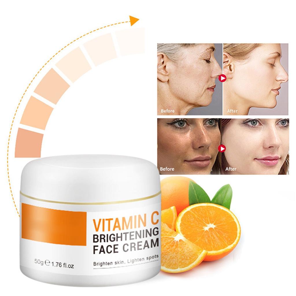 Увлажняющий и восстанавливающий VC отбеливающий антивозрастной осветляющий эффект эффективно защищает поврежденную кожу подарок для девочек 50 мл