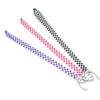 Handcrafted Colorful Lanyard Mesh Removable Adjustable Neck Hanging Camera Cup Door Card Mobile Lanyard Accessories