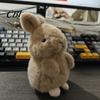 Брелок-подвеска на рюкзак в виде кролика, Плюшевая игрушка Летающая мышь с шариковой цепочкой, Брелок-подвеска с наполнителем из ПП-хлопка, Имитация животного, Плюшевый брелок