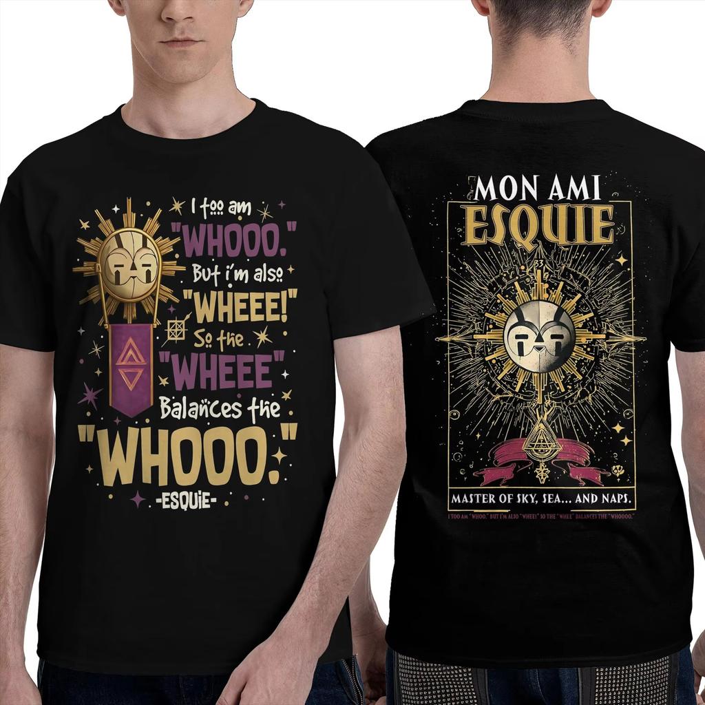 2026 Clair Obscur Экспедиция 33 Хлопок Подарок Новая Игра Фанская Одежда Мужская Футболка Игра Чистый Хлопок Повседневная С коротким рукавом Свободный Верх