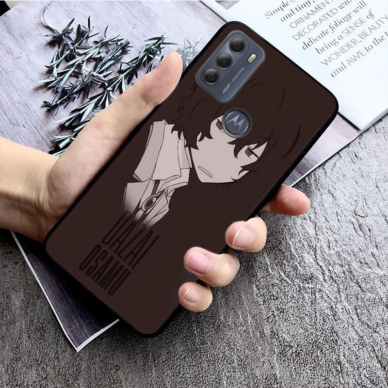 Чехол для телефона Bungou Stray Dogs для Motorola Moto E32 E20 E40 G22 G52 G20 G30 G100 G60 G50 G10 GPure GStylus G9 One Action Macro