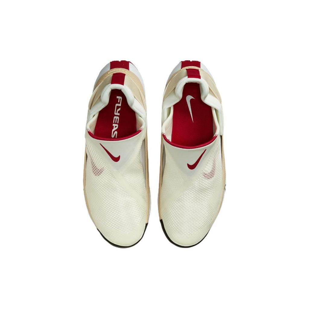 Nike Красные кроссовки унисекс GO FlyEase Sail Gym White Sanddrift DR7850-161
