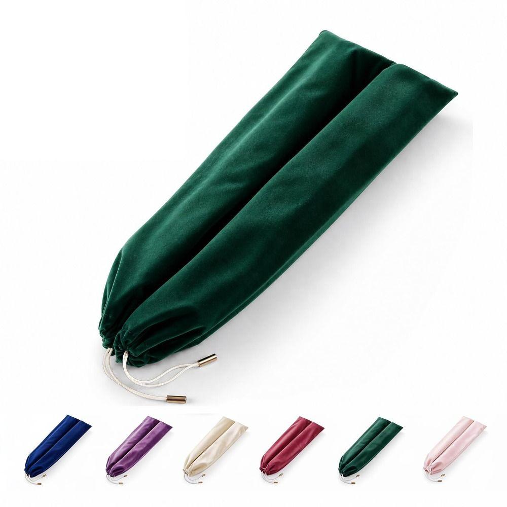 Drawstring Closure Mahjong Accessories Pouch Large capacity Soft Sleeve Protection Case  Travel
