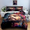 Vivid artistic portrait Bedding Duvet cover sets Duvet covers Pillowcases gifts (1 * Duvet Cover 2 * Pillowcases, without duvet insert)
