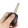 2 Buttons Black Remote Key Housing Case Fits for Ssangyong Actyon Kyron Rexton