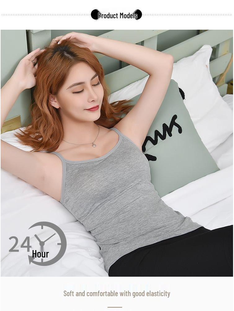 Женская утягивающая майка с чашками - Сборчатая, Дышащая и Удобная