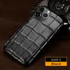 100% Natural Crocodile Leather Phone Case for iPhone 16 15 Pro Max 14 12 ProMax 13Pro 16 Plus 15Pro 16Pro 14Plus Luxury Cover