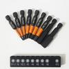 50mm Length Screwdriver Bits 9pcs Set Alloy Steel Hex Screwdriver Bit