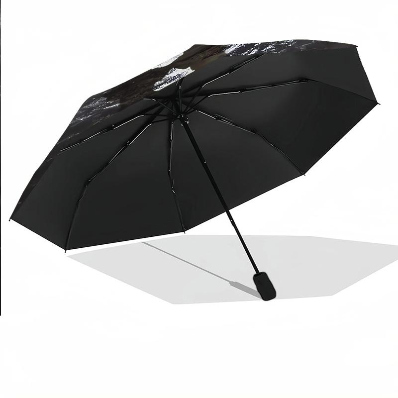 IT Pennywise Windproof Auto 8 Rib Folding Umbrella Portable Outdoor Parasol