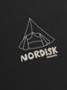 NORDISK Кемпинг Иллюстрация Футболка с коротким рукавом - U_Черный
