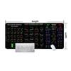 Stock Market Chart Pattern Pc Gamer Mouse Pad Gaming Mousepad 100x50cm XXXL Large Rubber Desk Mat Keyboard Pads Speed Mouse Mat