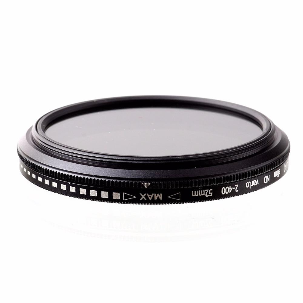 ND Filter Neutral Density ND2 to ND400 Fader Vario Filtiros ND2-400 52MM 55MM 58MM 62MM 67MM 72MM 77MM 82MM 86MM for Canon Nikon 6
