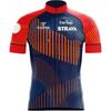 Men Women Cycling Jersey Set Short Sleeve Bib Shorts Quick Dry Bike Riding Sportswear Outdoor Fitness